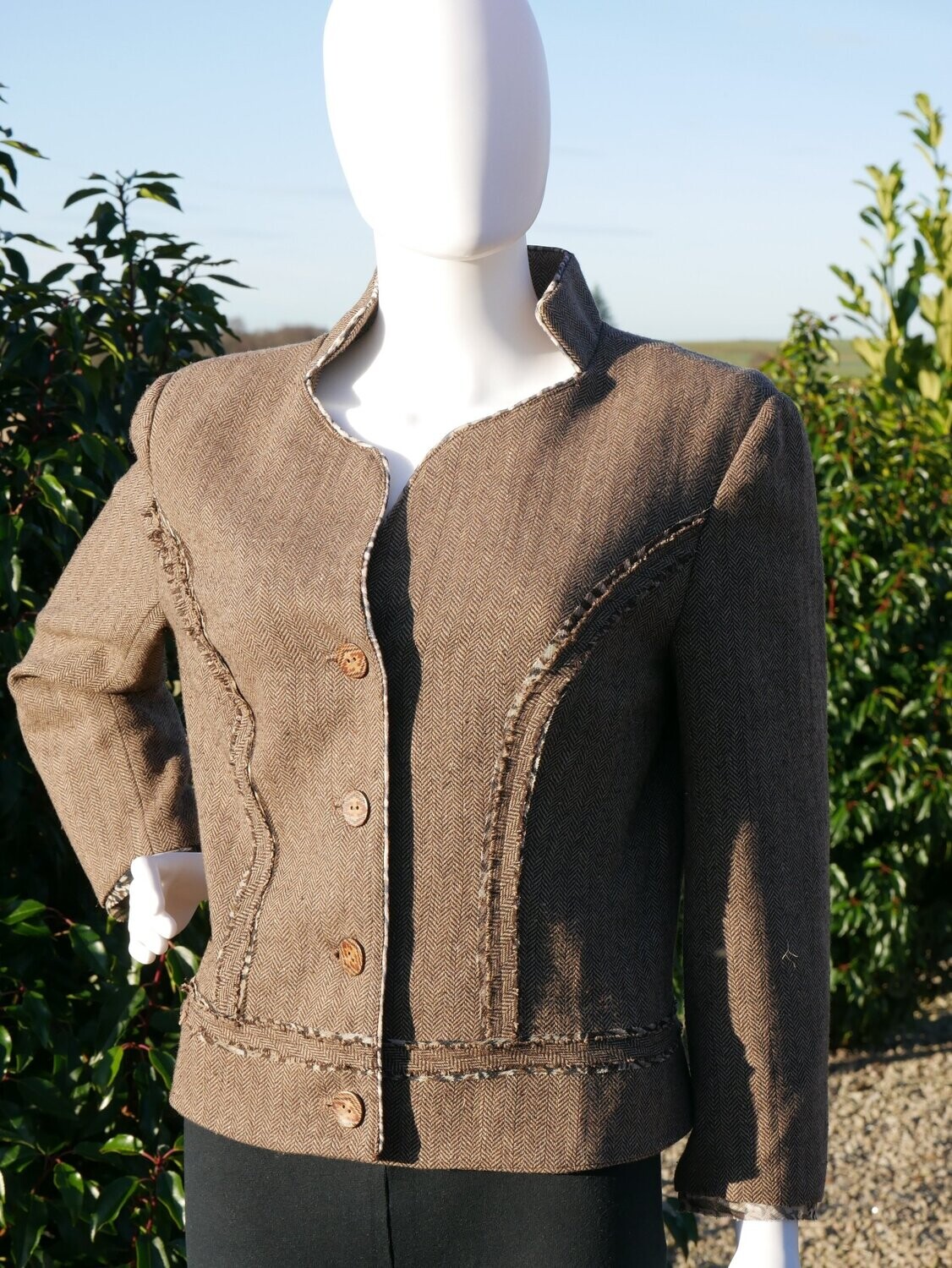 uP jacket Cafe Latte
