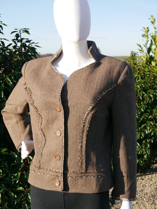 uP jacket Cafe Latte