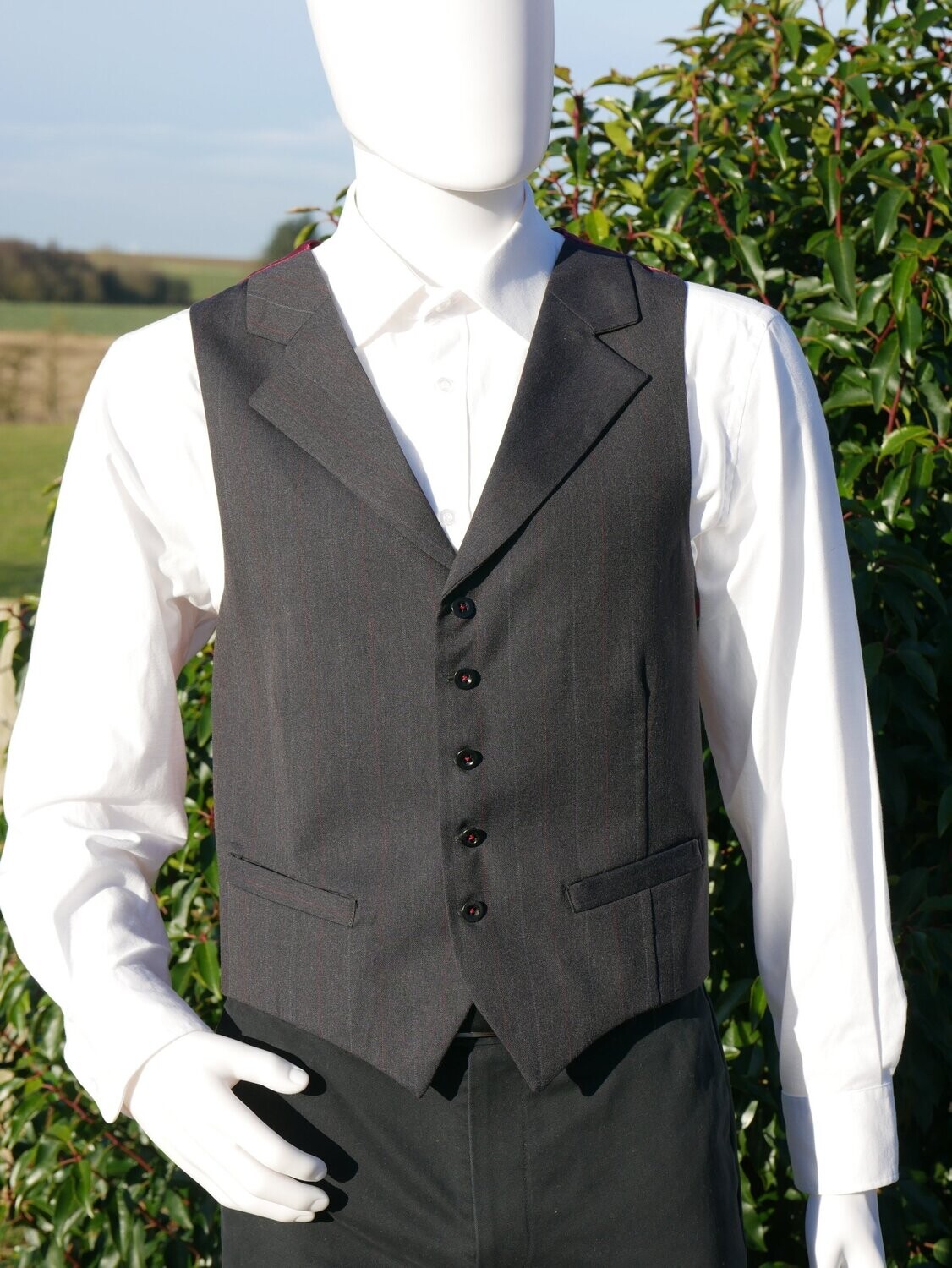 Waistcoat Burgundy