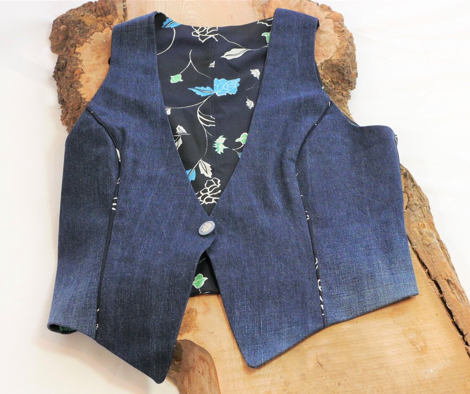 Waistcoat Evening Flower