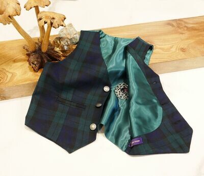Waistcoat Blackwatch Age 4