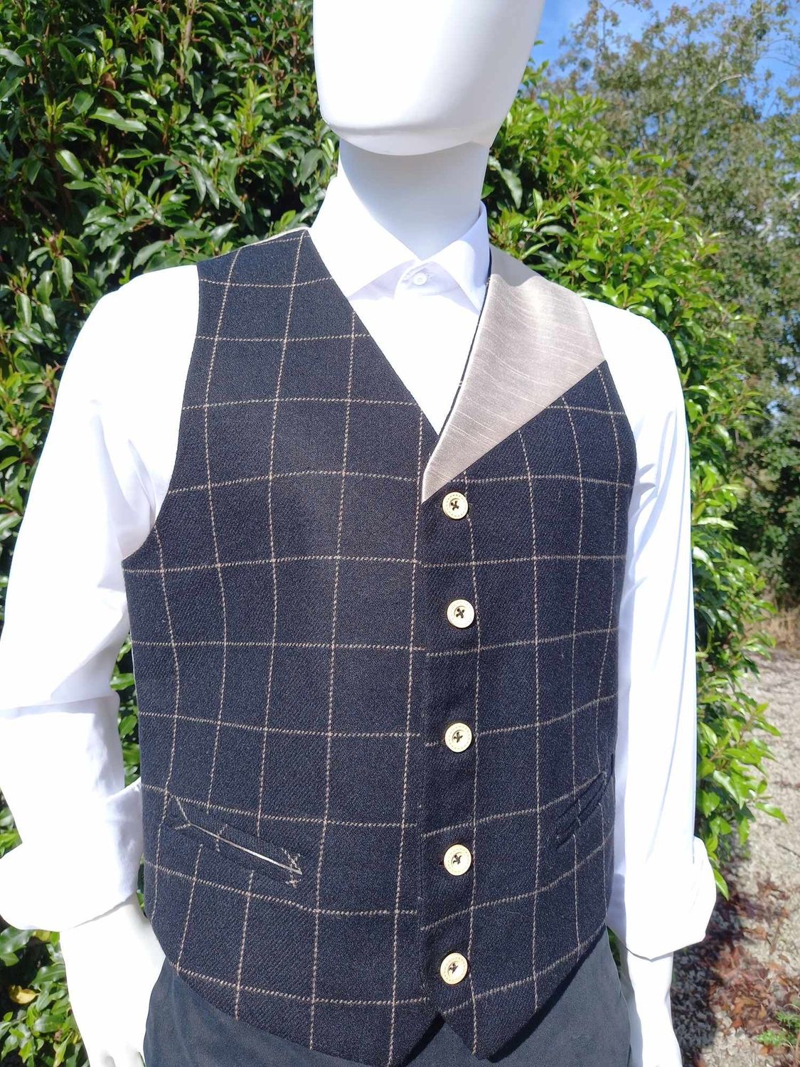 Waistcoat Choc Caramel
