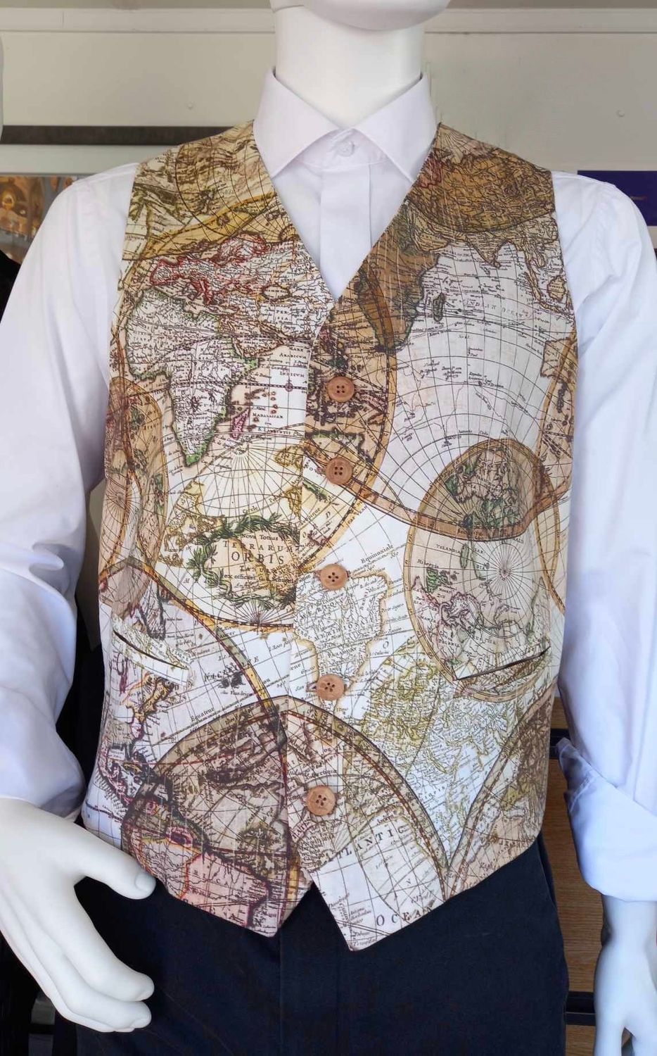 Waistcoat Round the World