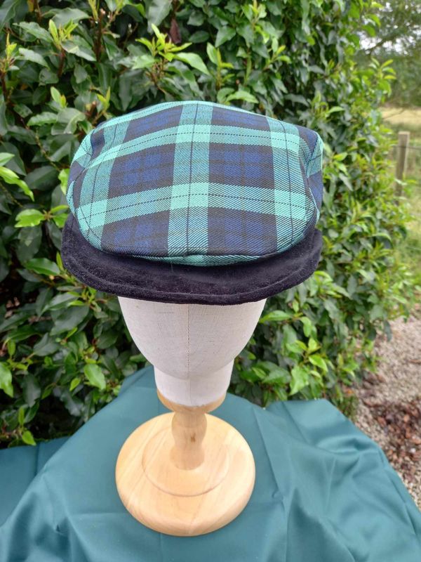 Cap Tartan Green