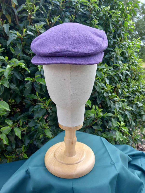 Cap Purple Tweed