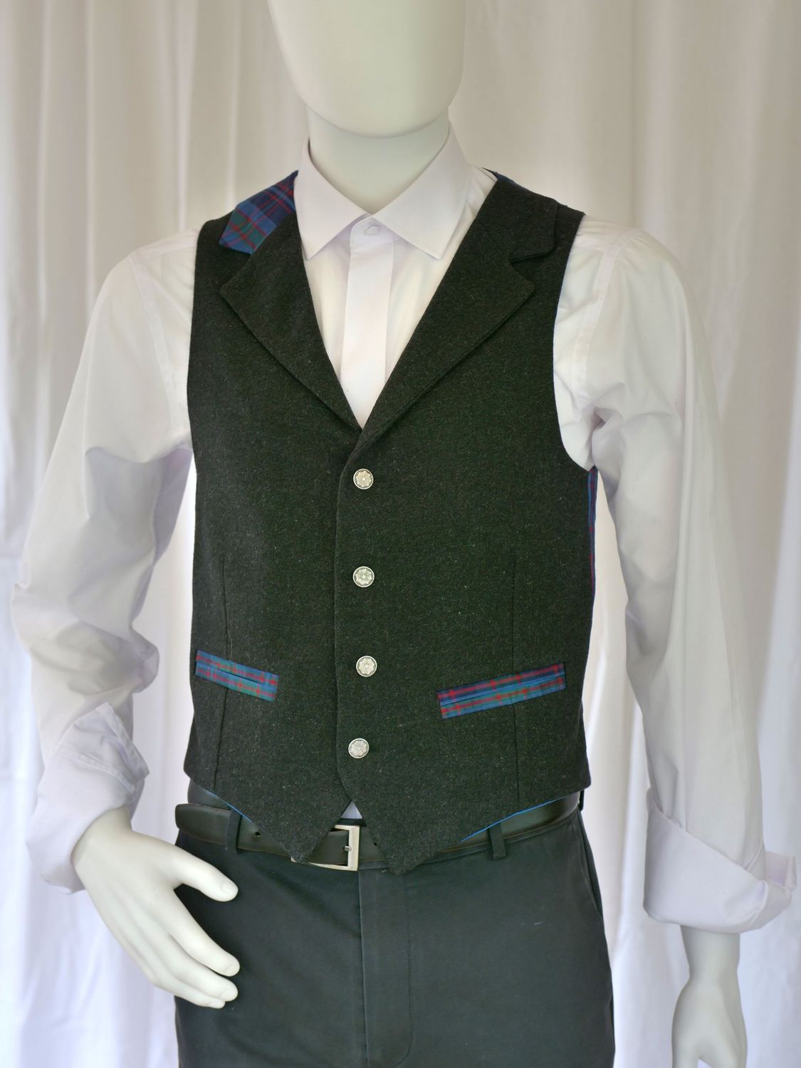 Waistcoat Touch of Tartan