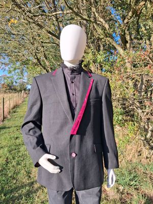 uP jacket Magenta silk