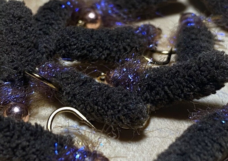 Mop Flies, Dust Mop Flies, Dark Brown