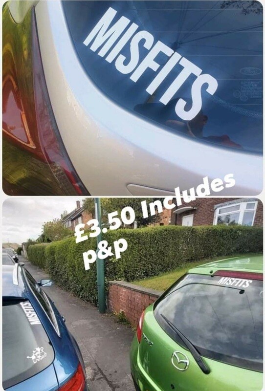 Misfits Car Sticker