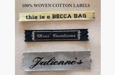 3/8&quot;  -  5/8&quot;  - 1&quot; LABELS