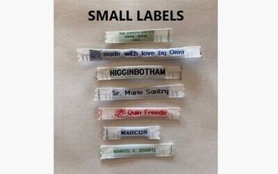 CHOOSE YOUR SMALL LABEL STYLE