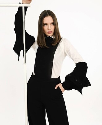 Black Jumpsuit with sleeves