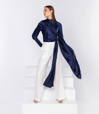 Dark Navy Blouse