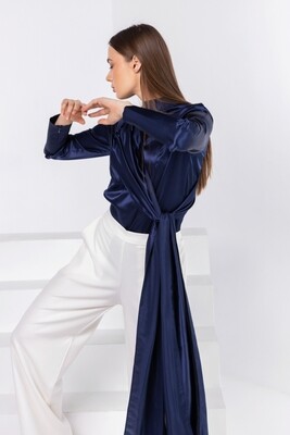 Dark Navy Blouse