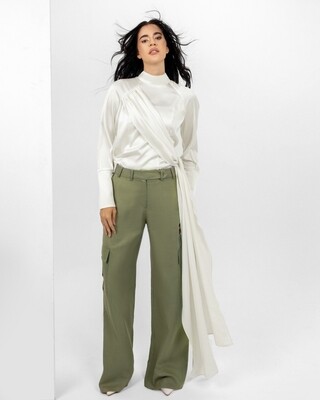 Off-white Silk Blouse