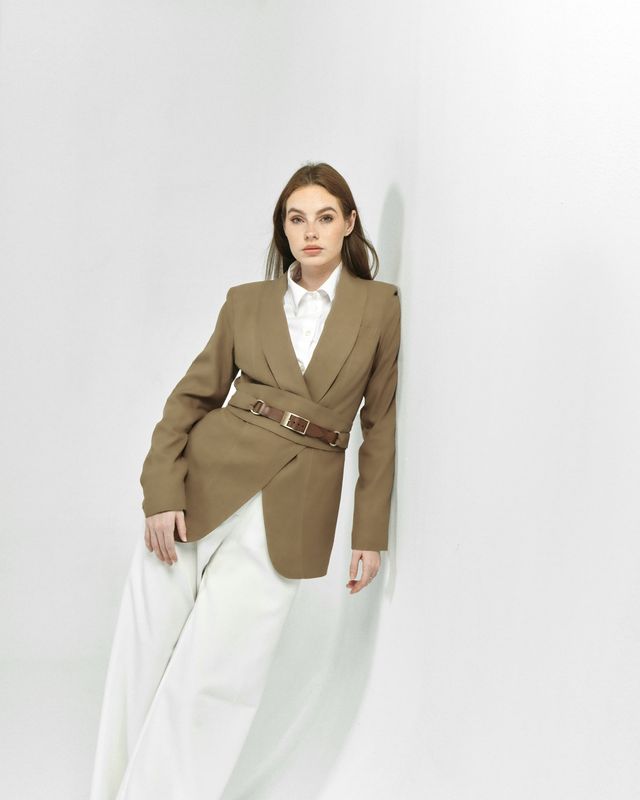 Caffe Blazer with separated belt