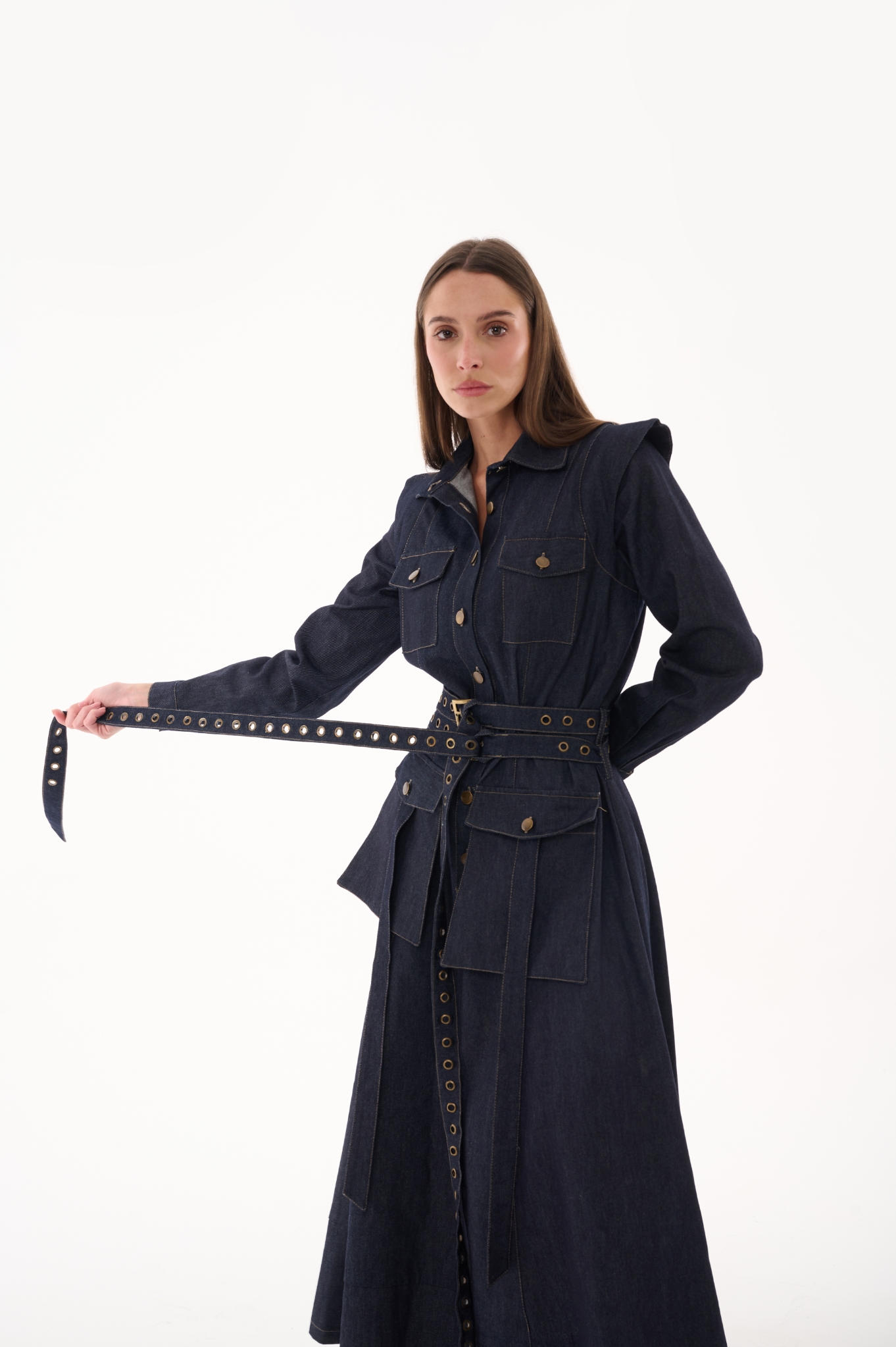 Blue Denim Dress 1