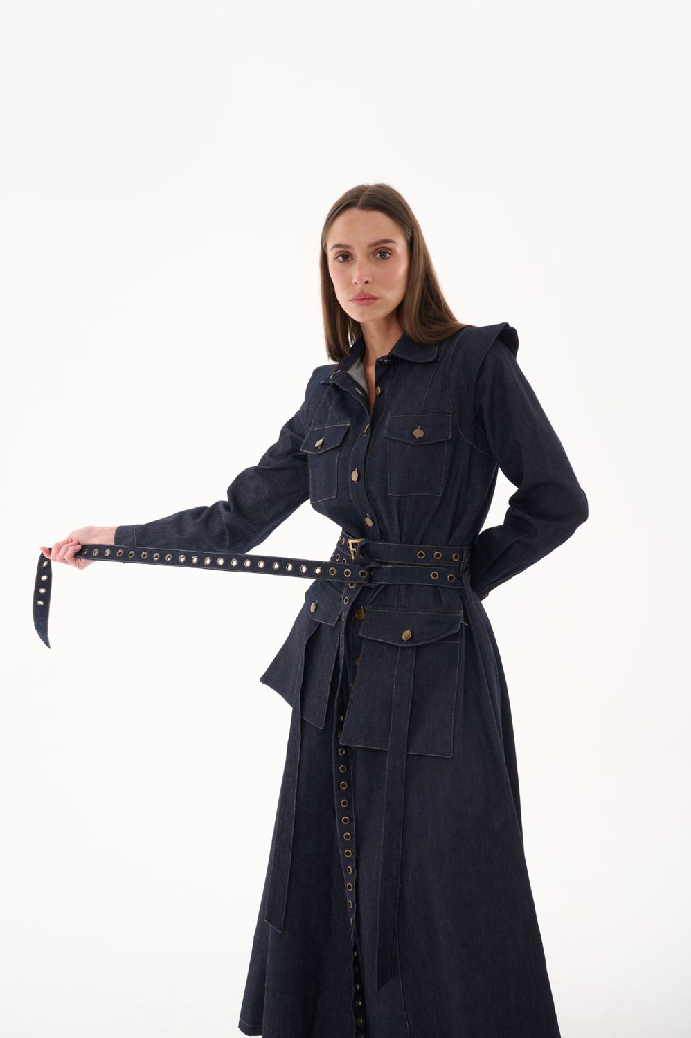 Blue Denim Dress