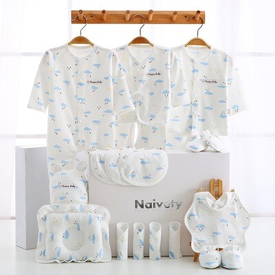 Blue Clouds Baby Clothes 19 Suits