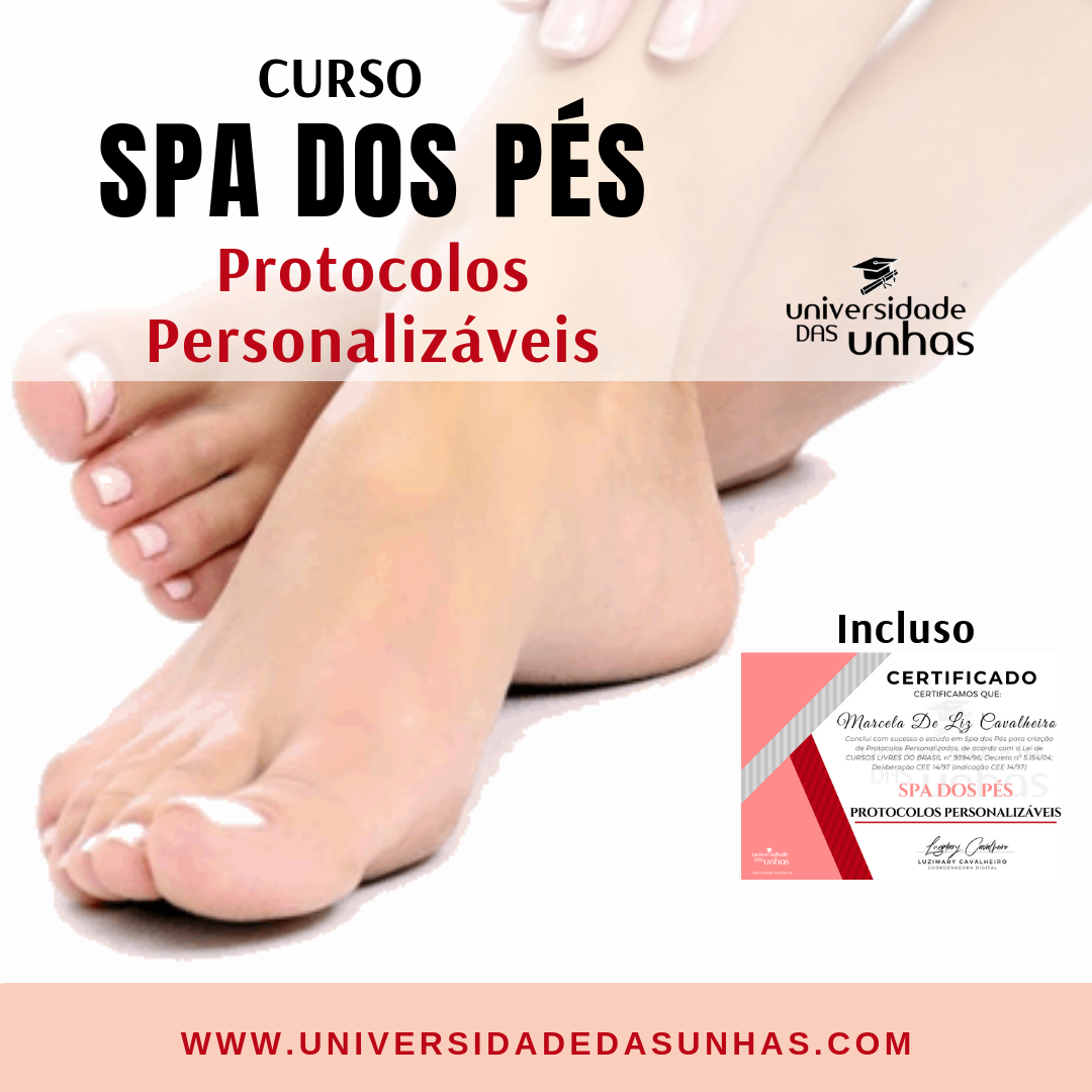 Curso SPA DOS PÉS + e-Book com Protocolos Personalizáveis