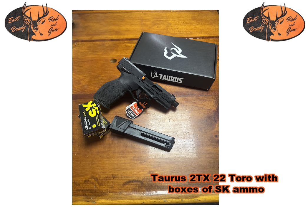 Taurus 2TX 22 Toro with 2 boxes of SK ammo