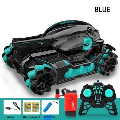 2.4G Dual Remote Gesture Control Powerful Water Bomb Toy Tank