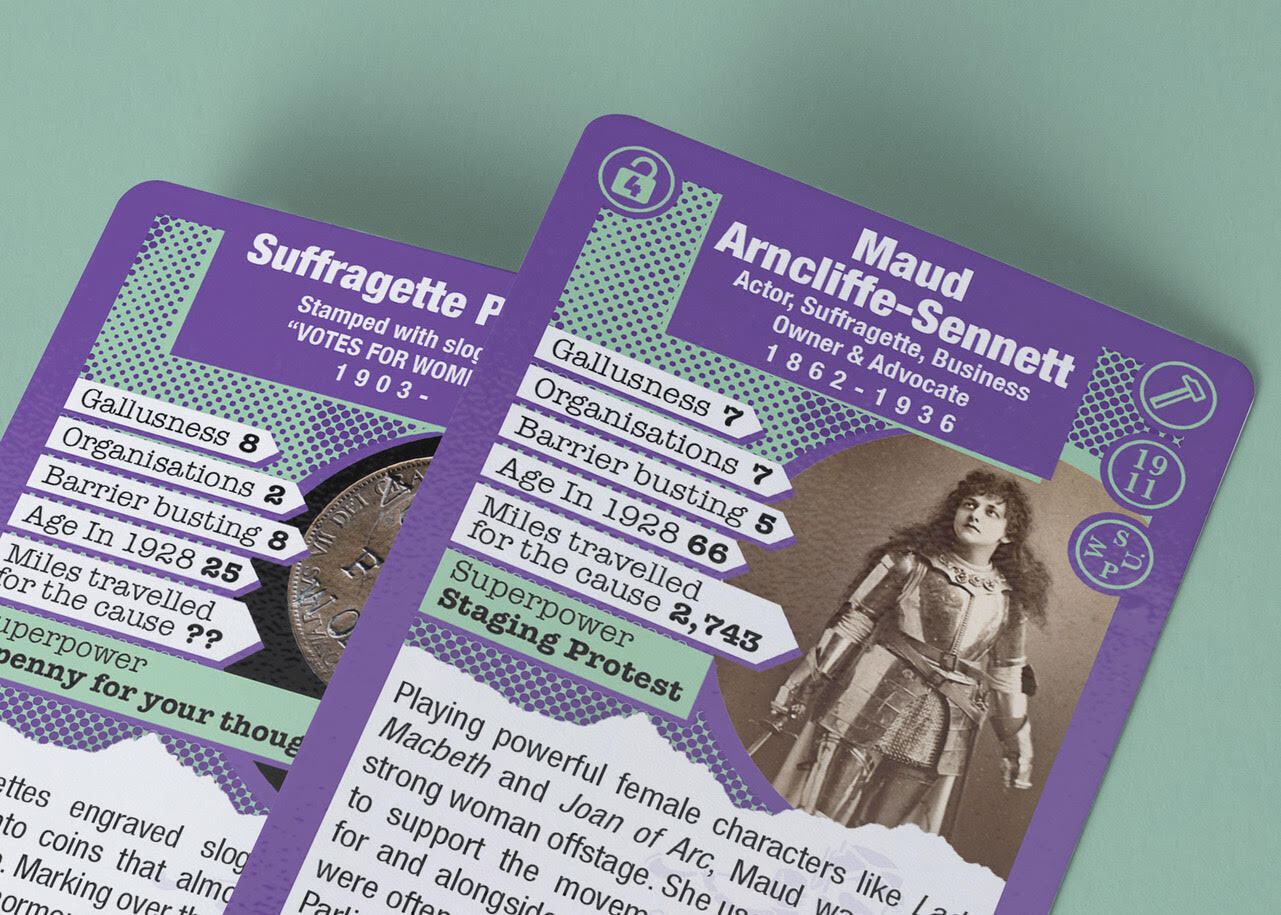 Scotland's Suffragette Card Game