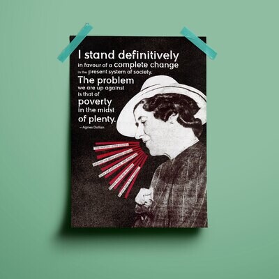 Rent Striker and Suffragette Posters (1st Edition)