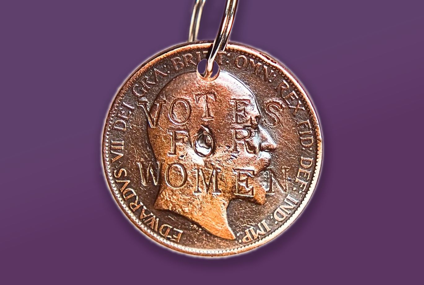 Suffragette Penny — A Unique Handmade Replica &amp; Tiny act of rebellion