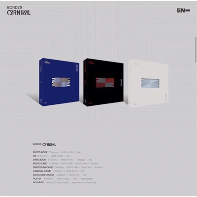 ENHYPEN B:CARNIVAL - UNSEALED