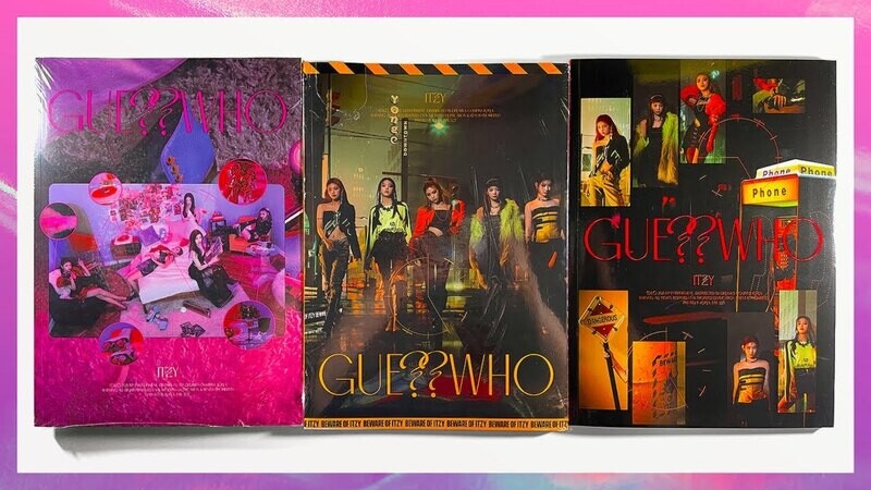 ITZY GUESS WHO - UNSEALED