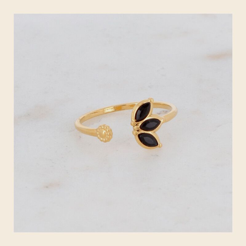 Ring Nora - black