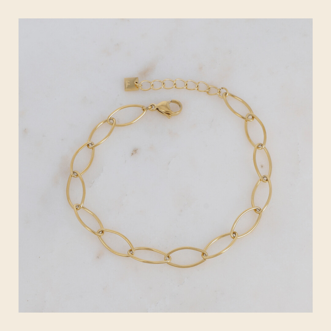 Armband Eva - goudkleurig