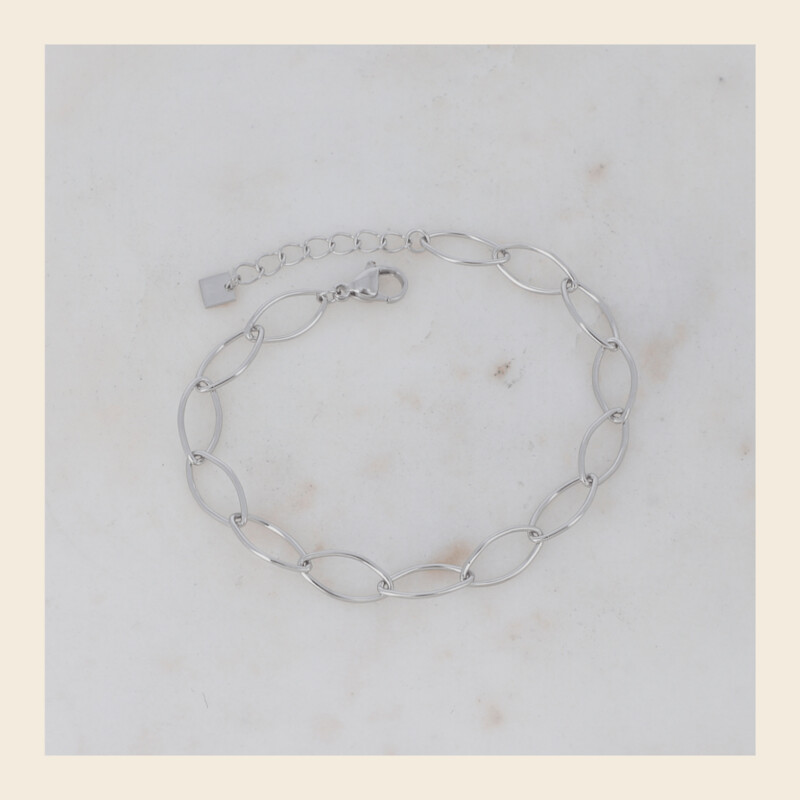 Armband Eva - zilverkleurig