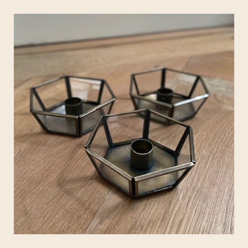 Kaarsschaaltje voor dinerkaars
