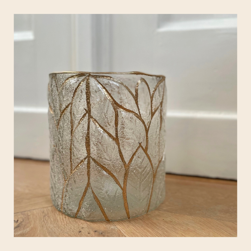 Windlicht Leaves - S