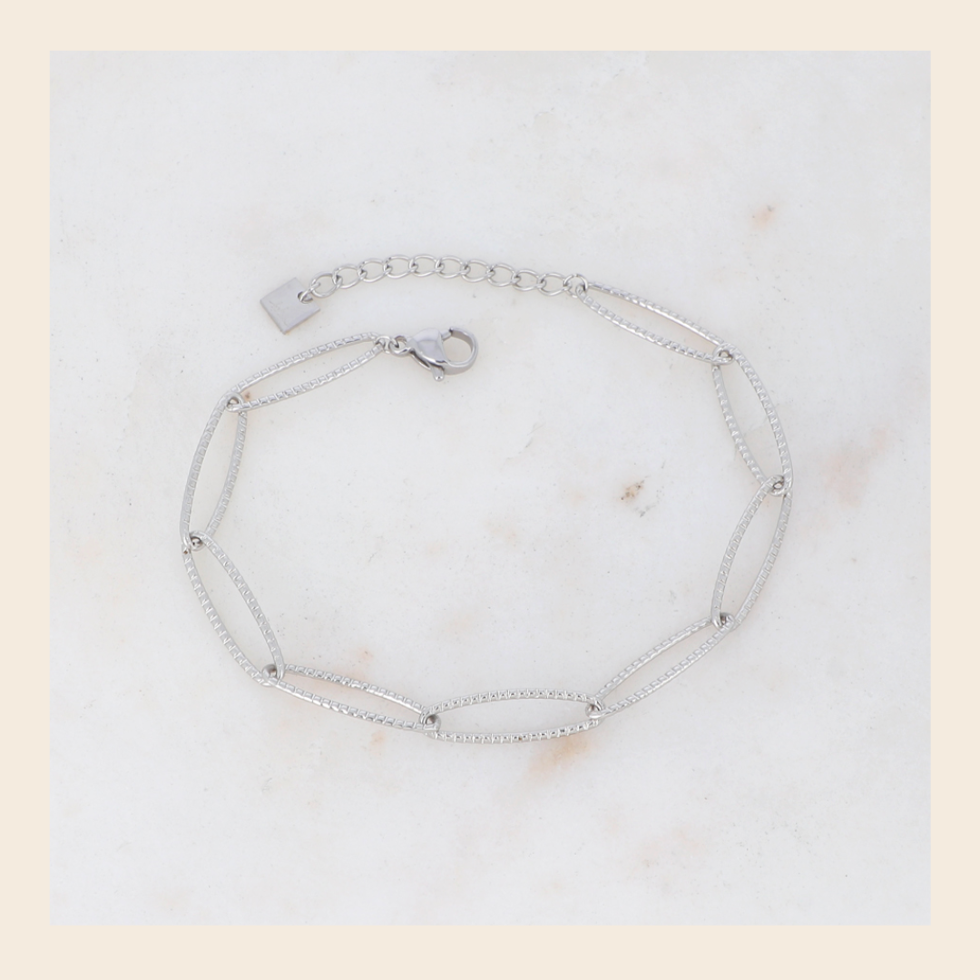 Armband Lidy - zilverkleurig