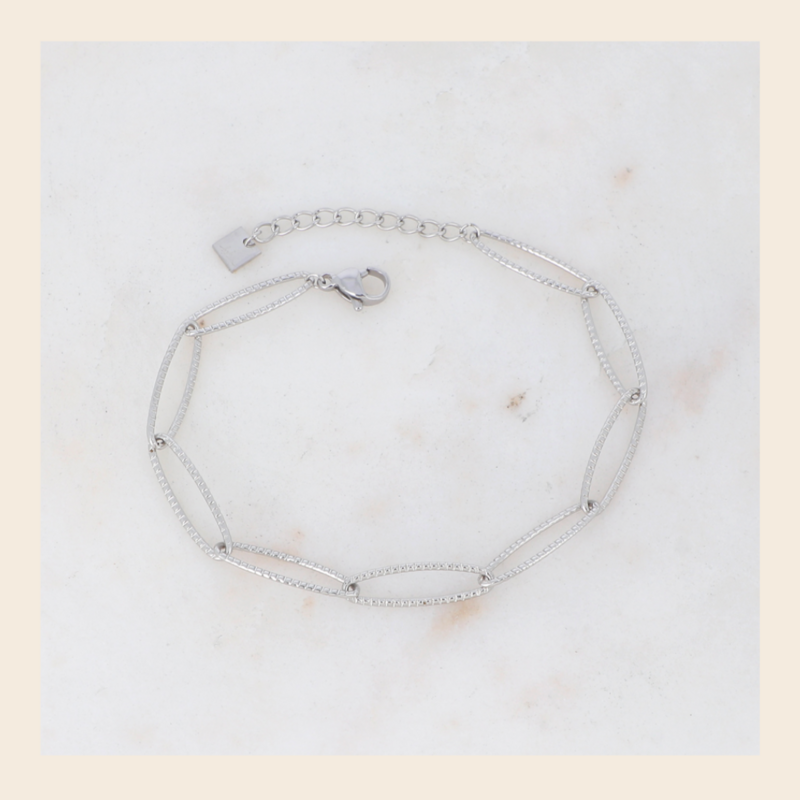 Armband Lidy - zilverkleurig