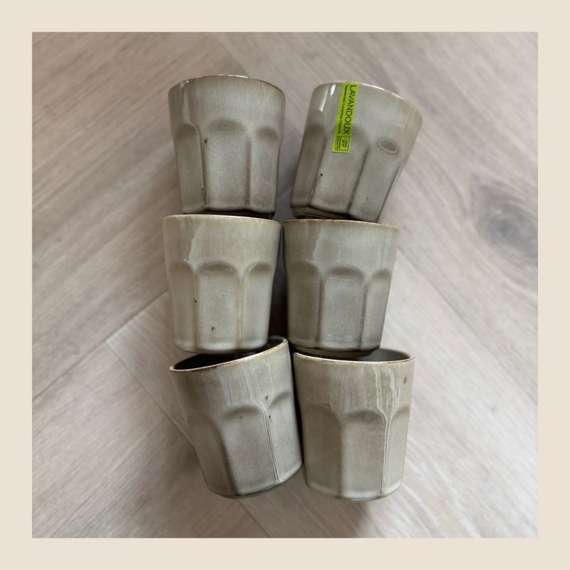 Beige mokje