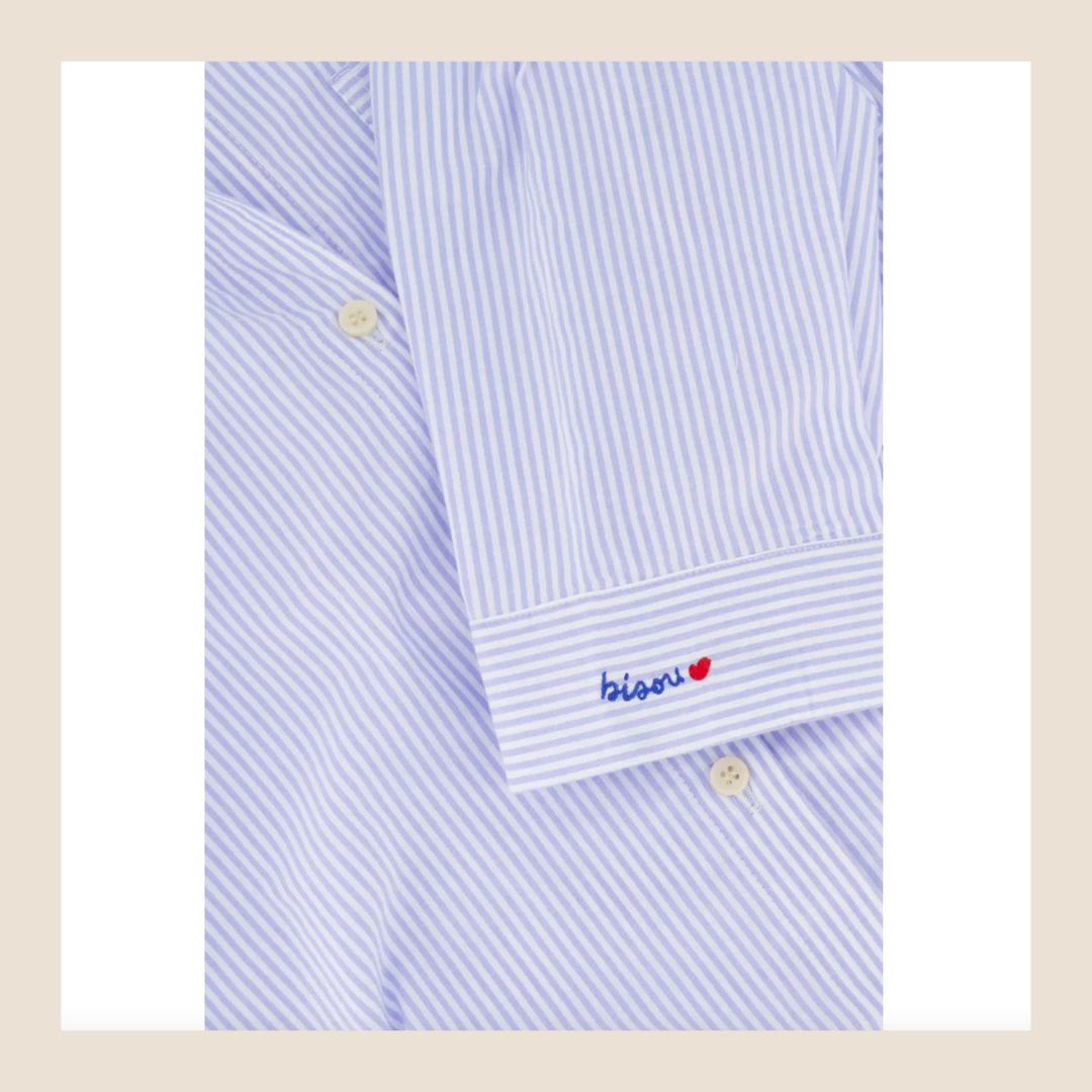 Gestreepte blouse van Zusss - maat M