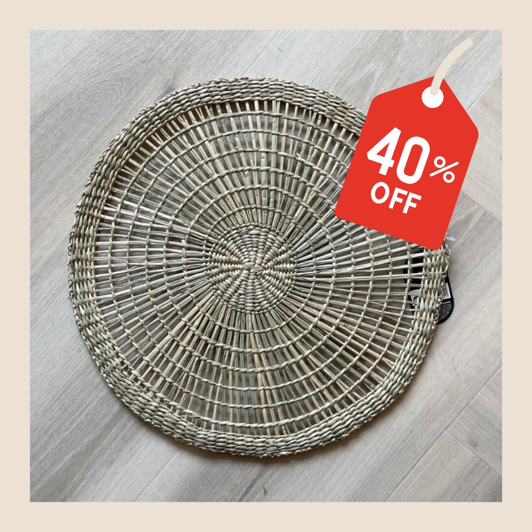 Rotan placemat/wandhanger