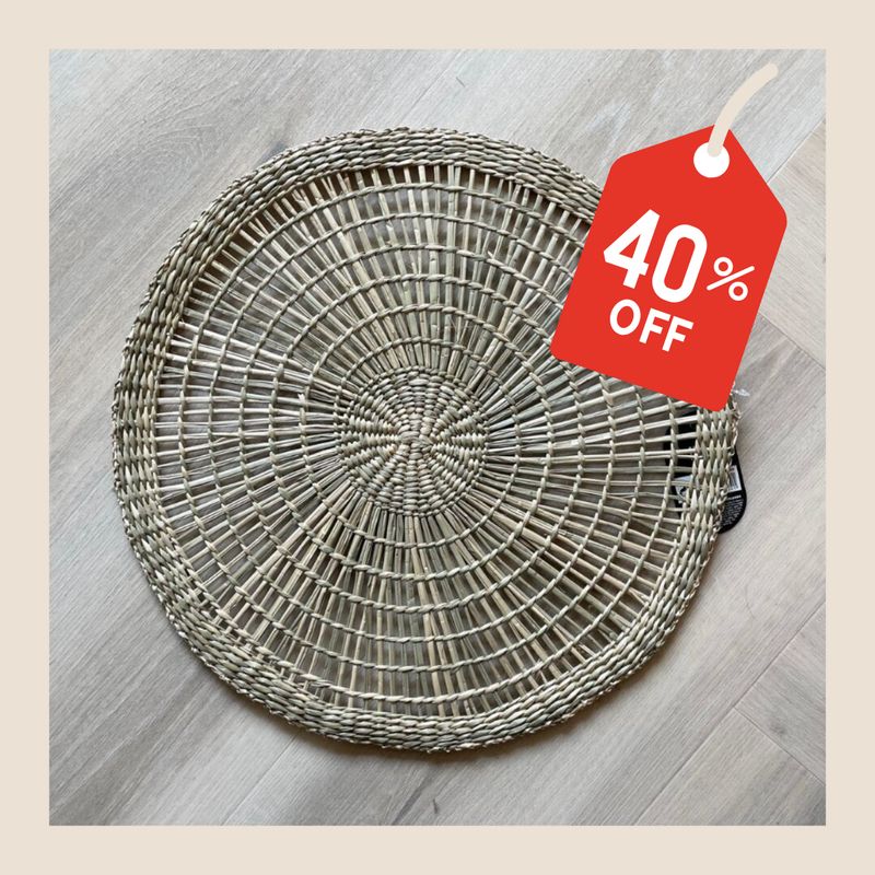 Rotan placemat/wandhanger