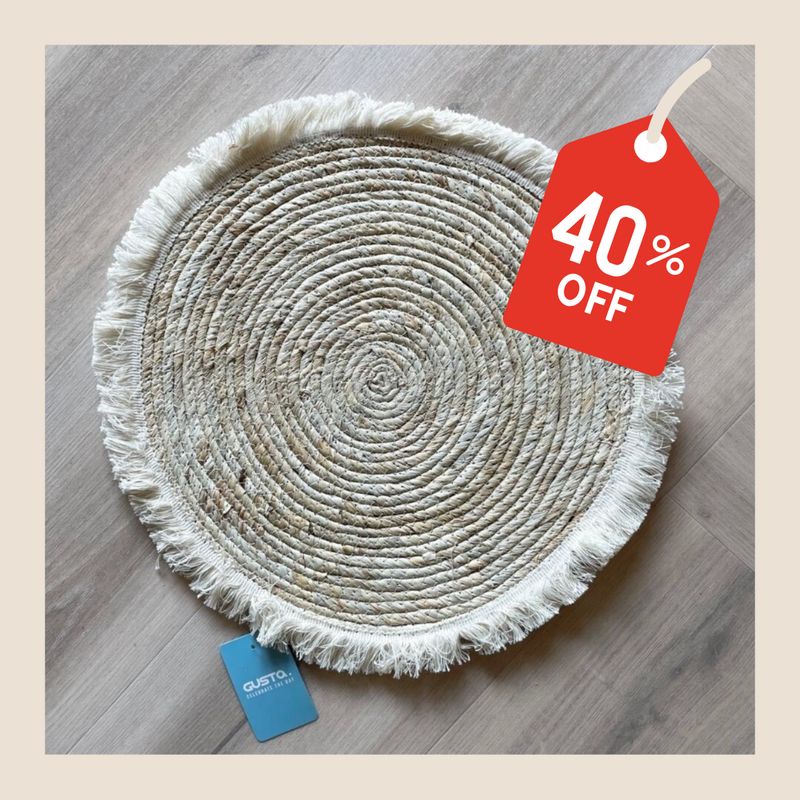 Placemat / wandhanger - Crème Naturel