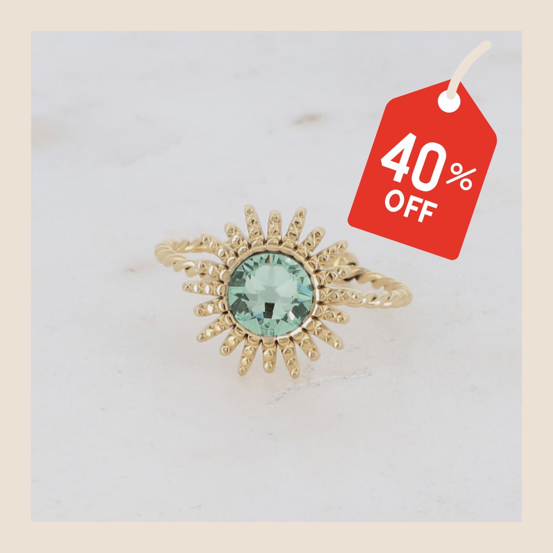 Ring Charlie - lichtgroen