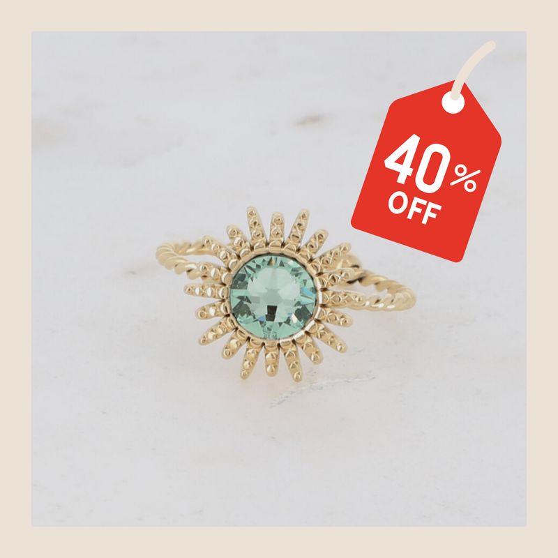 Ring Charlie - lichtgroen