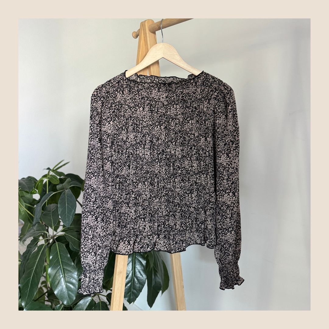 Preloved Crinckle top van Soaked maat 40/42