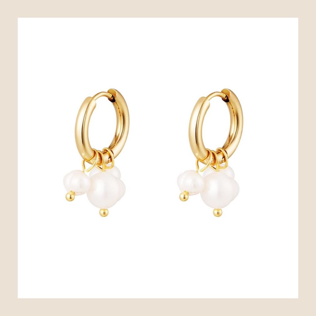 Oorbellen pearls