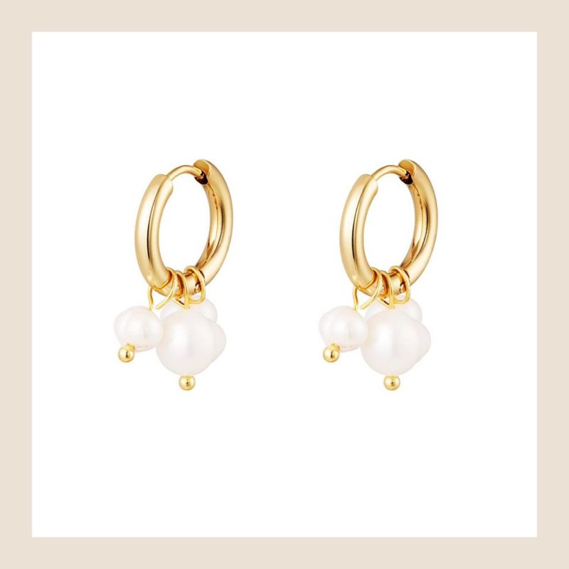 Oorbellen pearls