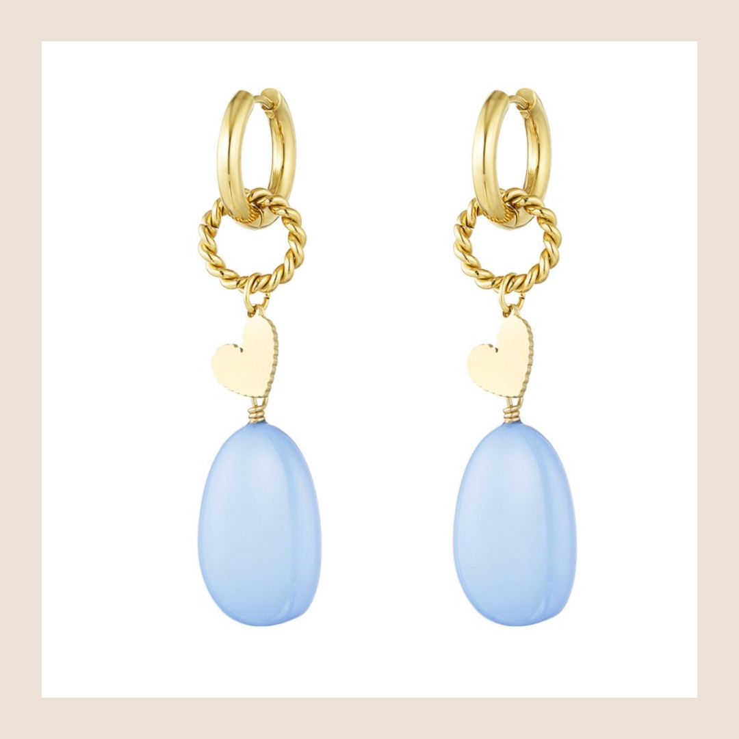 Oorbellen - Blue