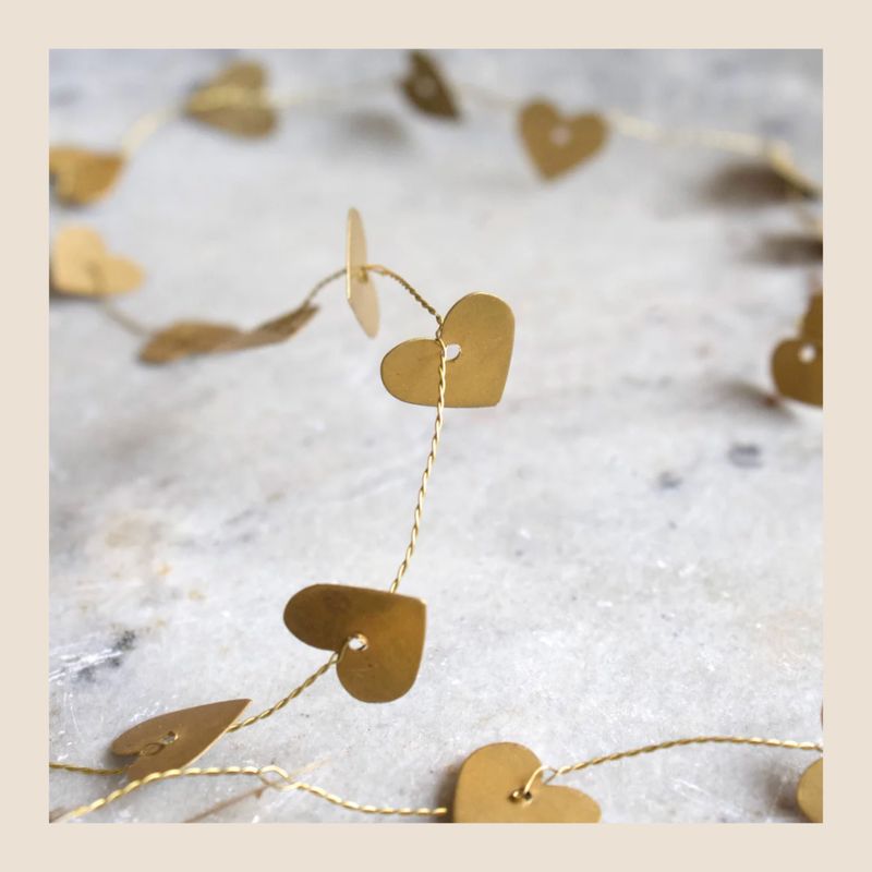 WELDAAD - Hartjes garland